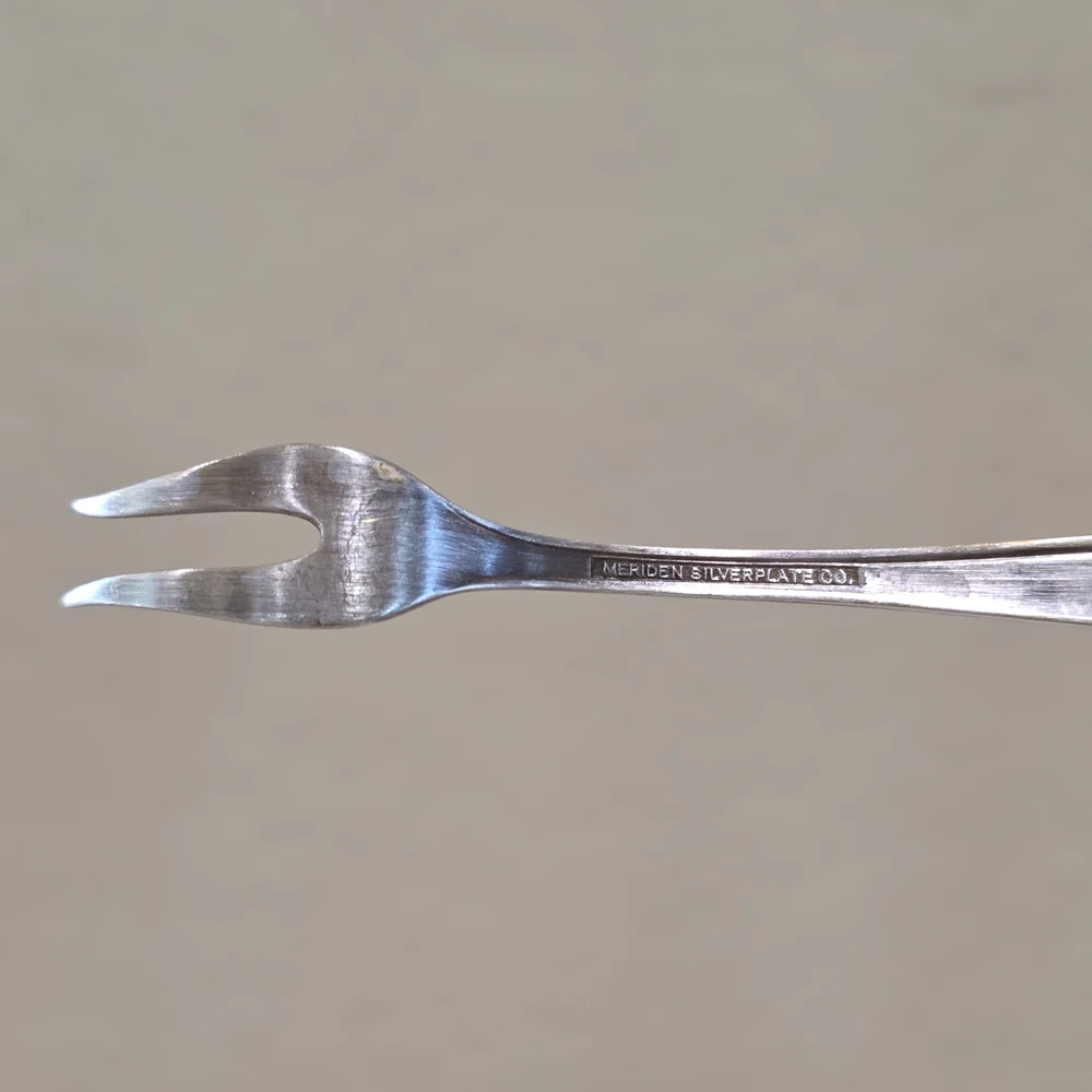 Vintage Meridian Silverplate Co FIRST LADY Serving Spoon Shovel and Fork Set